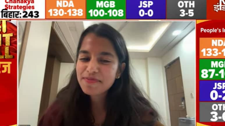EXIT POLL: मैथिली ठाकुर ने एग्जिट पोल नतीजों पर गाकर दी अपनी प्रतिक्रिया