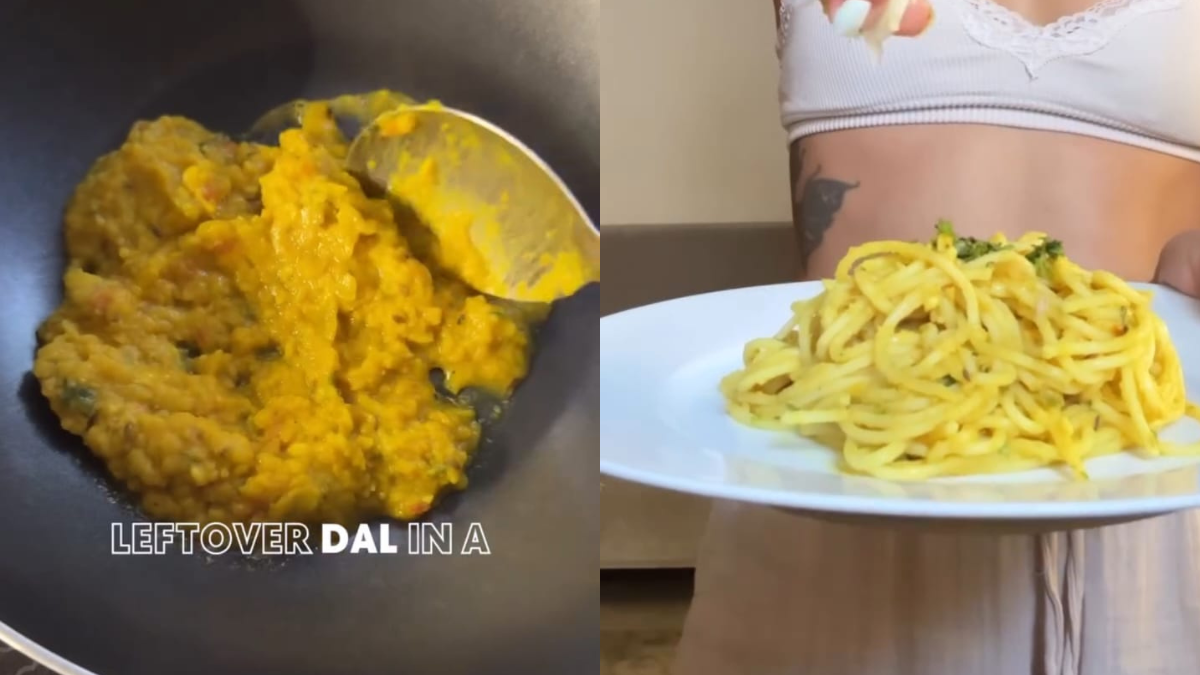 Viral Experiment Showing Spaghetti Being Cooked In Leftover Dal Divides Foodies