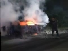 Newborn, Doctor Among 4 Killed As Ambulance Catches Fire In Gujarat