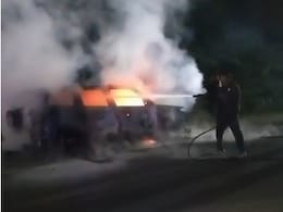 Newborn, Doctor Among 4 Killed As Ambulance Catches Fire In Gujarat