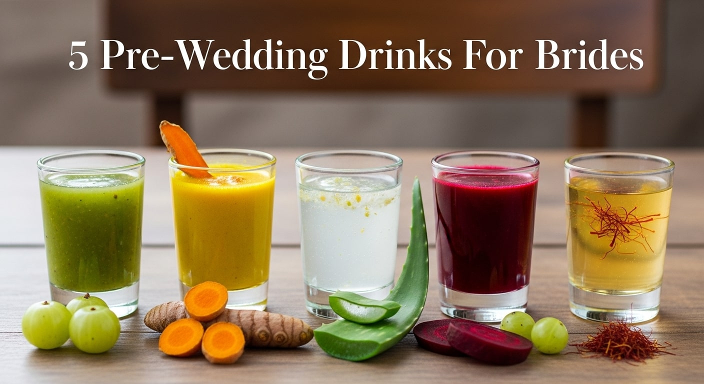 5 Pre-Wedding Drinks For Brides To Achieve Clear And Glowing Skin