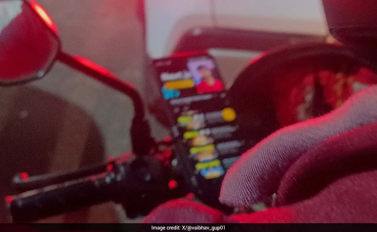"Peak Bengaluru Moment": Internet Praises Rapido Rider As He Learns Coding Mid-Ride