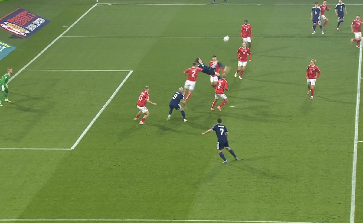 Watch: Ex-Manchester United Star Scores Bicycle Kick To Help Scotland Qualify For FIFA World Cup