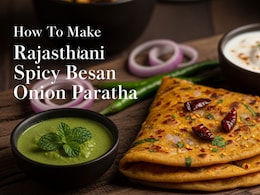 Rajasthani Besan And Onion Paratha Recipe - For Those Who Love A Kick Of Spice In Their Meals