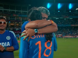 Amol Muzumdar Almost In Tears Amid Jubilant Scenes After India's Women's ODI World Cup Triumph - Watch