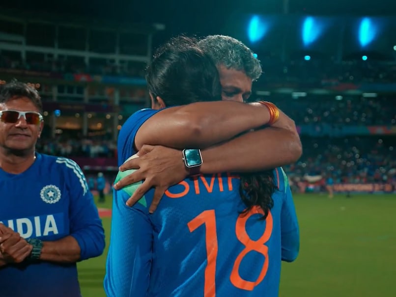 Amol Muzumdar Almost In Tears Amid Jubilant Scenes After India's Women's ODI World Cup Triumph - Watch