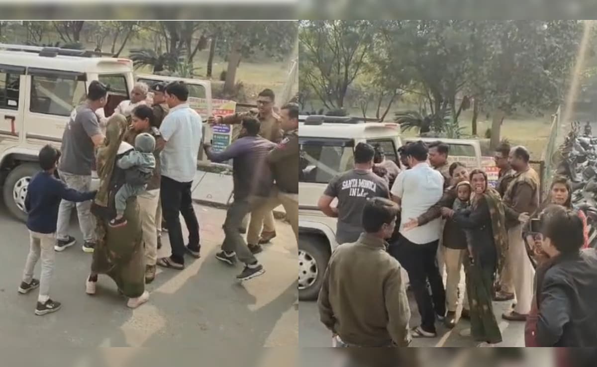Video: Family Seeking Justice Dragged Away By Cops In Madhya Pradesh