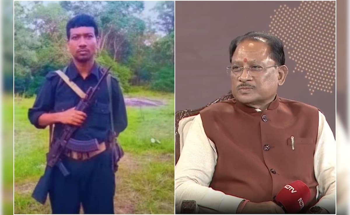 Madvi Hidma's Killing Has Broken Maoists' Backbone: Chhattisgarh Chief Minister