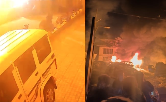 Video Shows Impact Of J&K Police Station Blast. Bodies Found 300 Metres Away