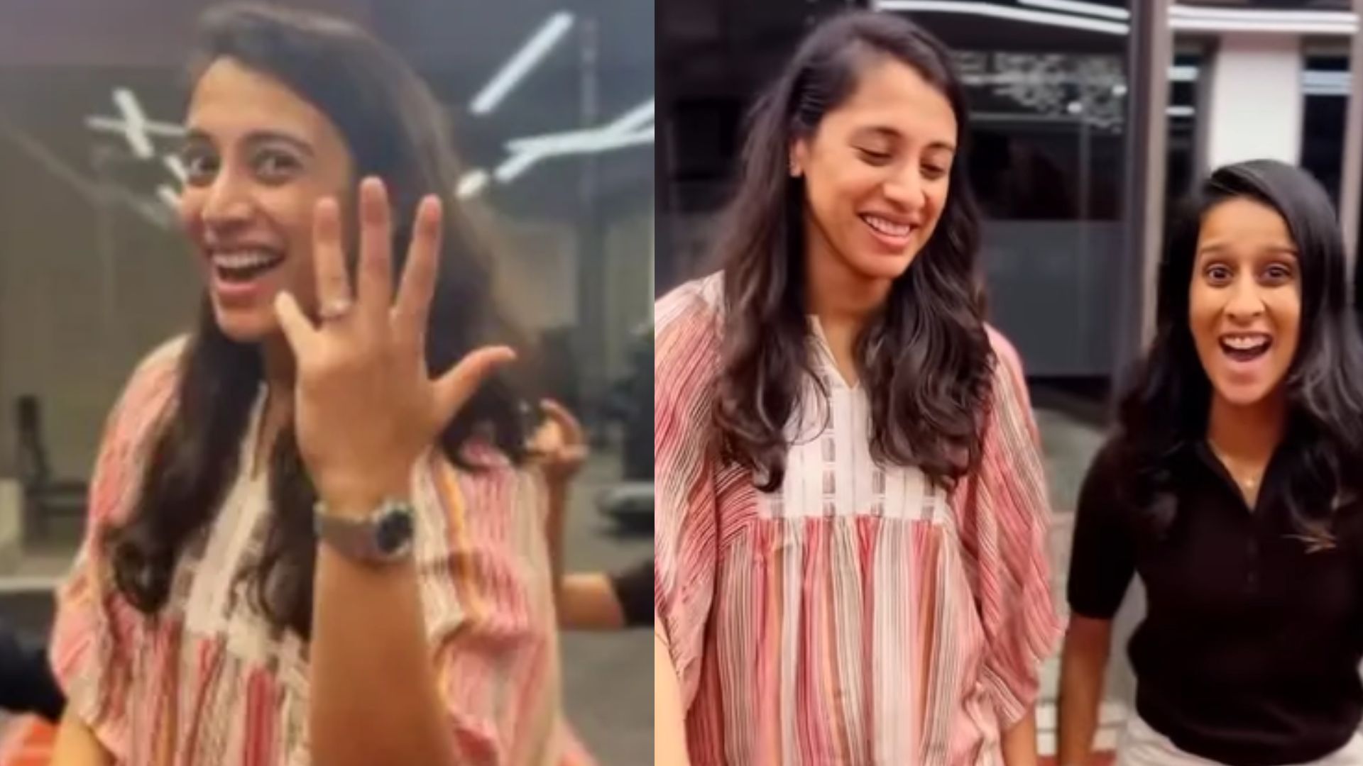 Amid Wedding Rumours, Smriti Mandhana Confirms Engagement To Palash Muchhal, Flaunts Ring