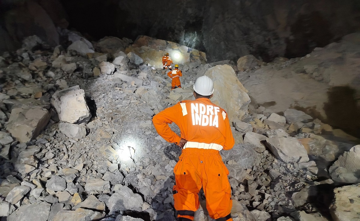 75 टन की चट्टान गिरी... सोनभद्र की खदान में शनिवार से फंसे मजदूरों को निकालने की कोशिशें तेज