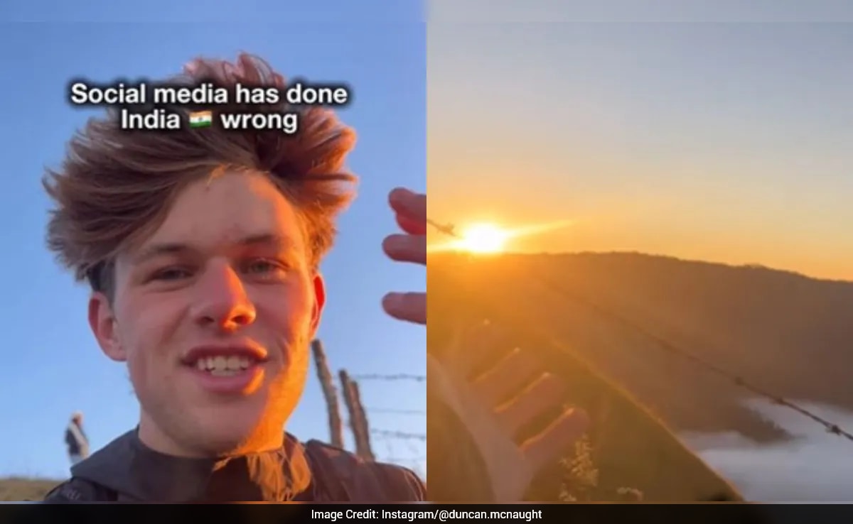 Australian Tourist Praises India's Beauty, Criticizes Social Media Bias