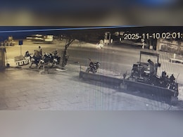 On Camera, Speeding BMW Runs Over Scooter In Gujarat, Rider Dies On Spot