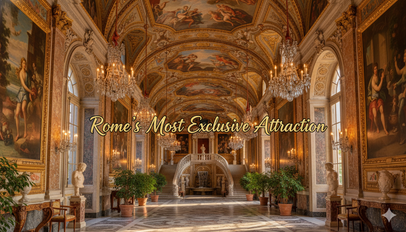 Rome's Most Exclusive Attraction Is A Palace And People Still Live In It