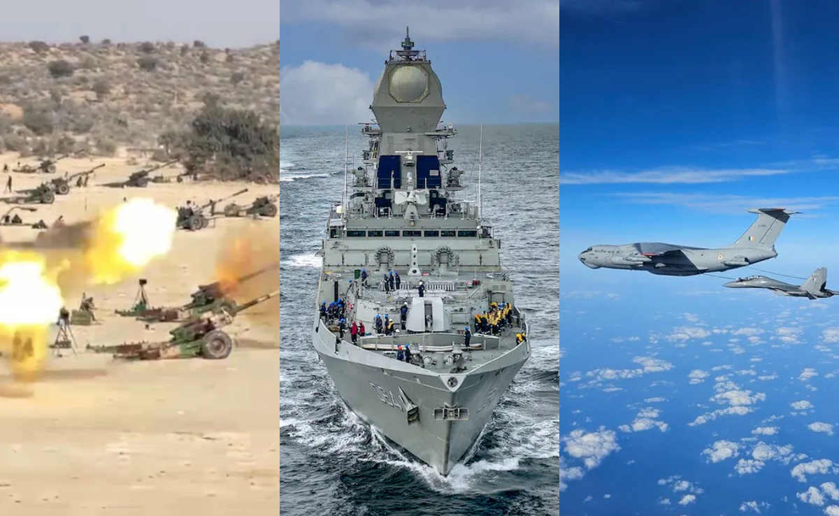 पाकिस्तान को कितना चुभेगा 'त्रिशूल'? ऑपरेशन सिंदूर के बाद पहली बार तीनों सेनाओं का संयुक्त युद्धाभ्यास