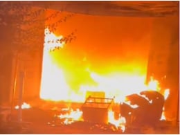 श्रीगंगानगर के अनूपगढ़ में गैस सिलेंडर फटने से हुआ जोरदार धमाका, किराने की दुकान जलकर राख, 8 लाख का नुकसान