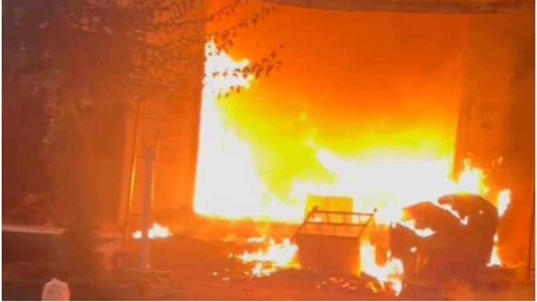 श्रीगंगानगर के अनूपगढ़ में गैस सिलेंडर फटने से हुआ जोरदार धमाका, किराने की दुकान जलकर राख, 8 लाख का नुकसान