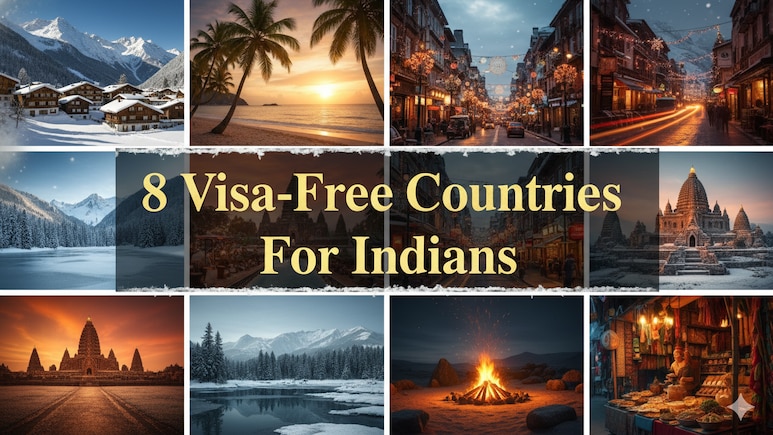 8 Visa-Free Countries For Indians For A Perfect Winter Break