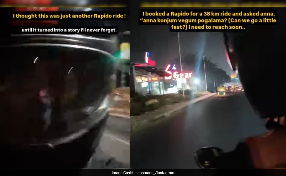 Bengaluru Woman Praises Rapido Driver for Fixing Bike at Midnight