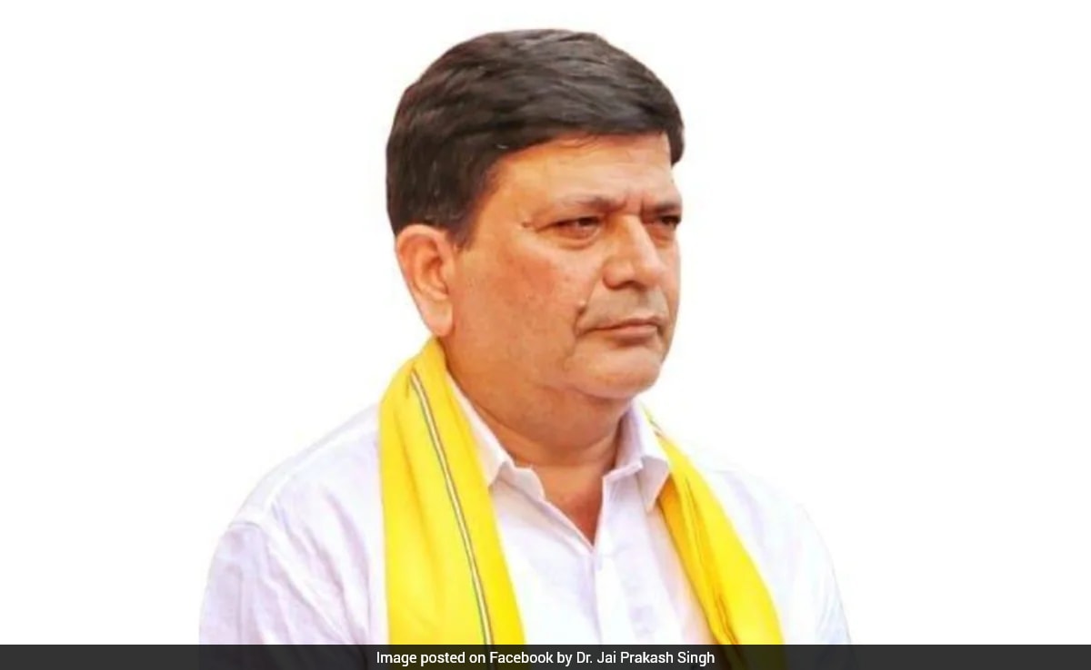 JP Singh: Top Cop Who Took Retirement To Make Political Debut In Bihar