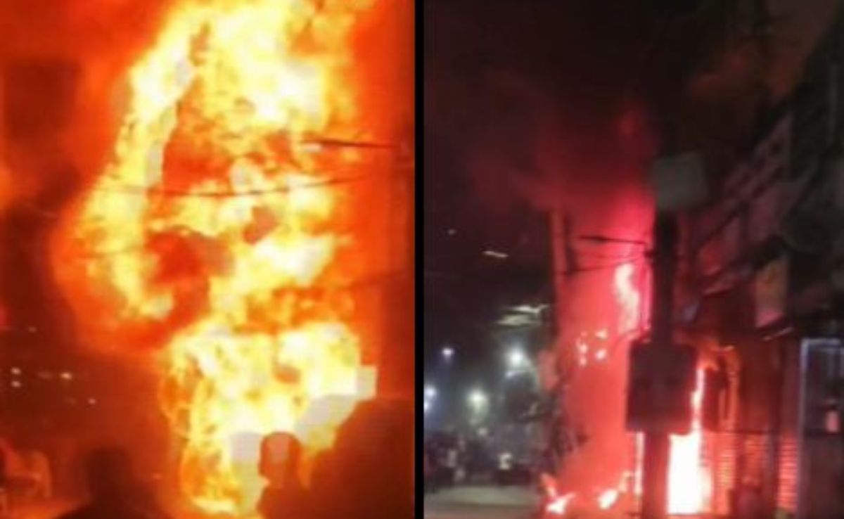 गुरुग्राम में एक के बाद एक फटने लगे सिलेंडर... दूर तक आसमान में दिखी आग, जानिए हुआ क्या