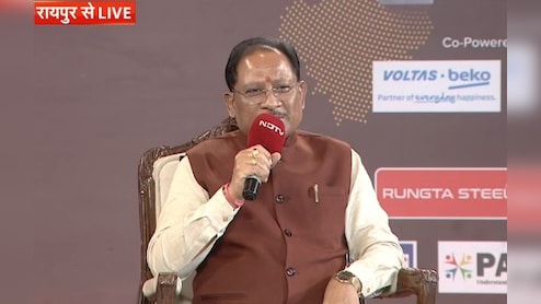 भूखे मरते थे लोग, राज्य के बनने का साक्षी बना....NDTV कॉन्क्लेव में CM विष्णुदेव साय ने क्या-क्या बताया