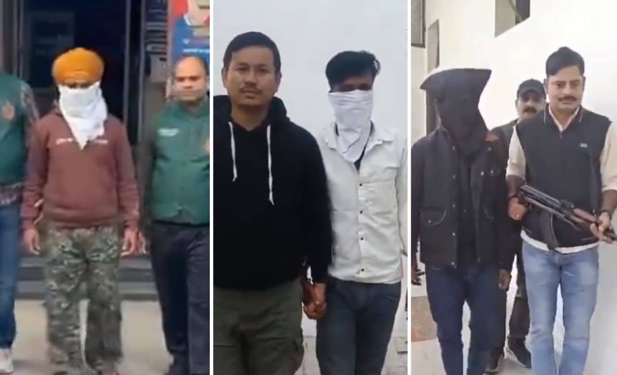 दिल्ली पुलिस की स्पेशल टीम के हत्थे चढ़े तीनों आतंकी.