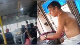तुझे देखा तो ये जाना सनम... गाने पर कपड़े उतारकर बस चला रहा था ड्राइवर, वीडियो वायरल