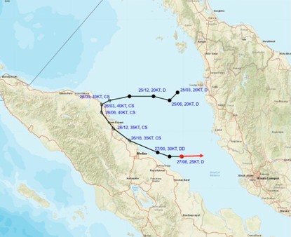भारत की तरफ तेजी से बढ़ रहा चक्रवाती तूफान 'सेन्यार', बारिश मचाएगी तबाही; इन राज्यों में रेड अलर्ट!