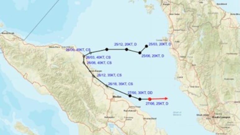 भारत की तरफ तेजी से बढ़ रहा चक्रवाती तूफान 'सेन्यार', बारिश मचाएगी तबाही; इन राज्यों में रेड अलर्ट!