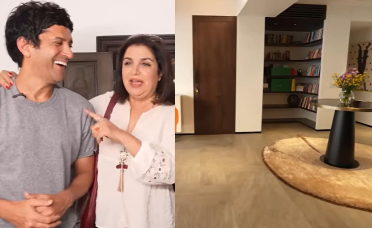 Farah Khan reveals minimalist interiors of Farhan Akhtar and Shibani Dandekar’s Mumbai home