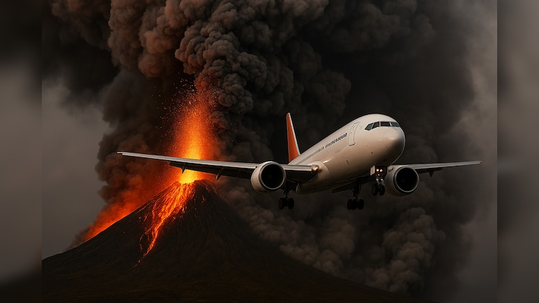 इथोपिया ज्वालामुखी विस्फोट की राख हवाई सफर में बनी रोड़ा, कई फ्लाइट्स कैंसिल, Indigo से Air India ने क्या कहा