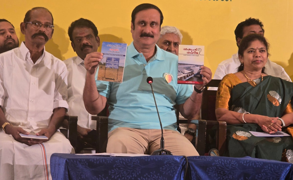 "Absolutely Not A Setback": PMK President Anbumani Ramadoss On Internal Rift