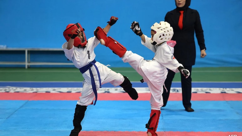 "Anything But Violent": Iran Girls Kick Down Social Barriers With Karate