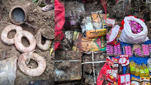 सुरक्षाबलों ने नक्सलियों के 3 बड़े डम्प का किया भंडाफोड़, भारी मात्रा में IED और कुकर बम बरामद