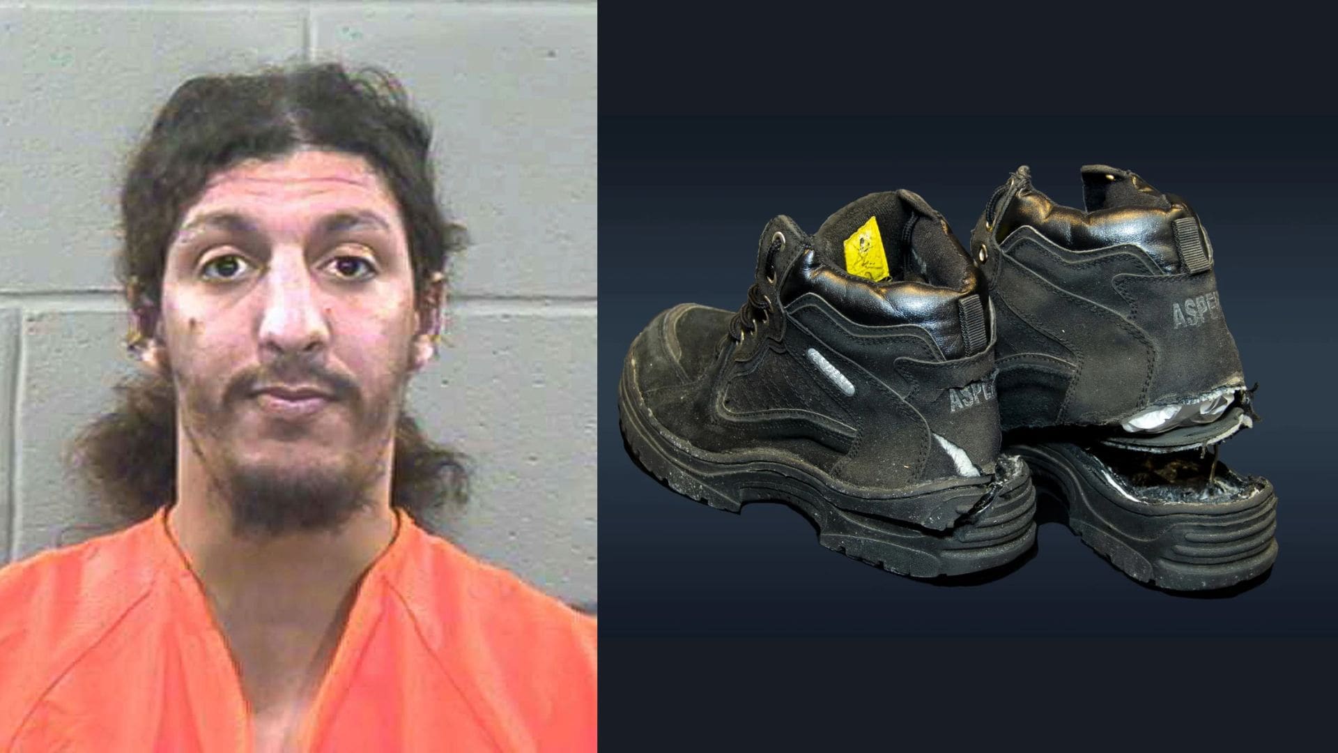 रिचर्ड रीड ने इसी जूते में विस्फोटक छिपाए थे (फोटो- FBI) रिचर्ड रीड ने इसी जूते में विस्फोटक छिपाए थे (फोटो- FBI)