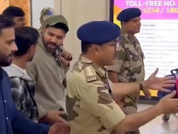 "<i>Ye Toh Hamara Dost Hai</i>" - Rohit Sharma's Banter With Security Staff Goes Viral. Watch