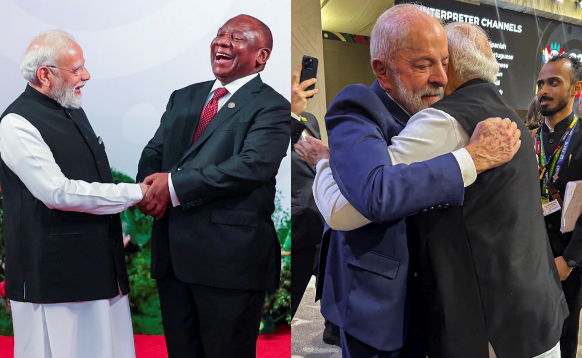 रामफोसा से स्‍टार्मर और मेलोनी से लूला तक... जी-20 समिट में पीएम मोदी की 'Hug Diplomacy'