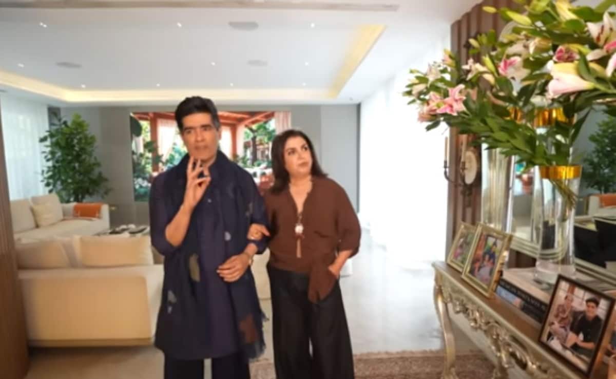 Inside Manish Malhotra's Rs 21-Crore Mumbai Home With All-White Interiors, Named 'Pali Hill <i>Ka</i> Taj Mahal' By Farah Khan