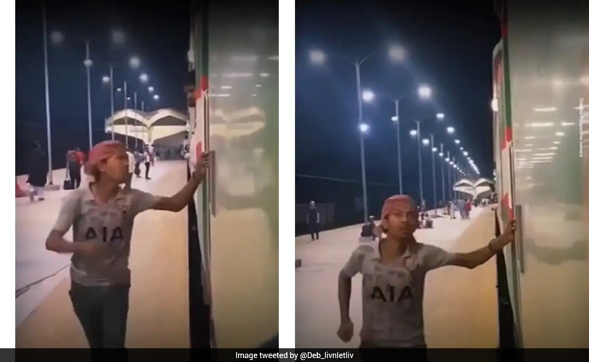 Vendor Chases Train After Passenger Refuses Payment, Sparks Outrage