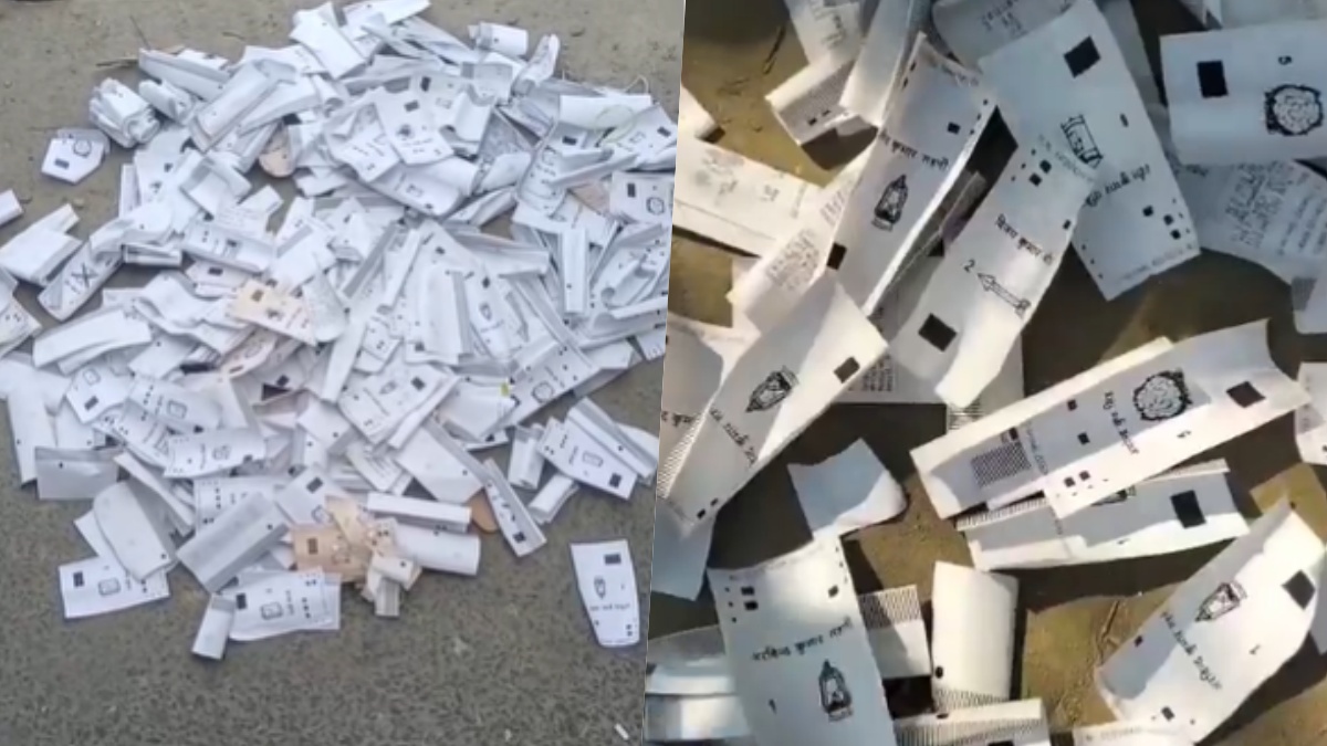 समस्तीपुर में कूड़े में मिलीं हजारों VVPAT पर्चियां, आयोग ने ARO को सस्पेंड किया, FIR के दिए निर्देश
