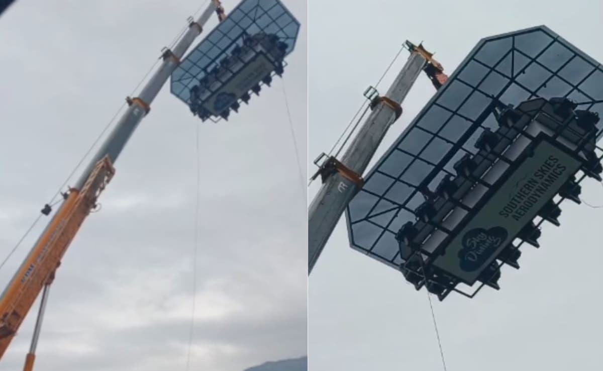 Tourists Stranded In Kerala Sky-Dining Restaurant After Crane Malfunctions