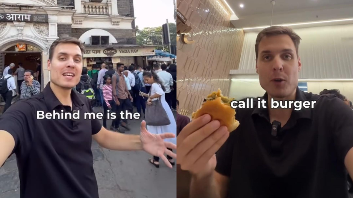 "Vada Pav Is Not Burger" - Foodies React To German Man's Mumbai Food Vlog