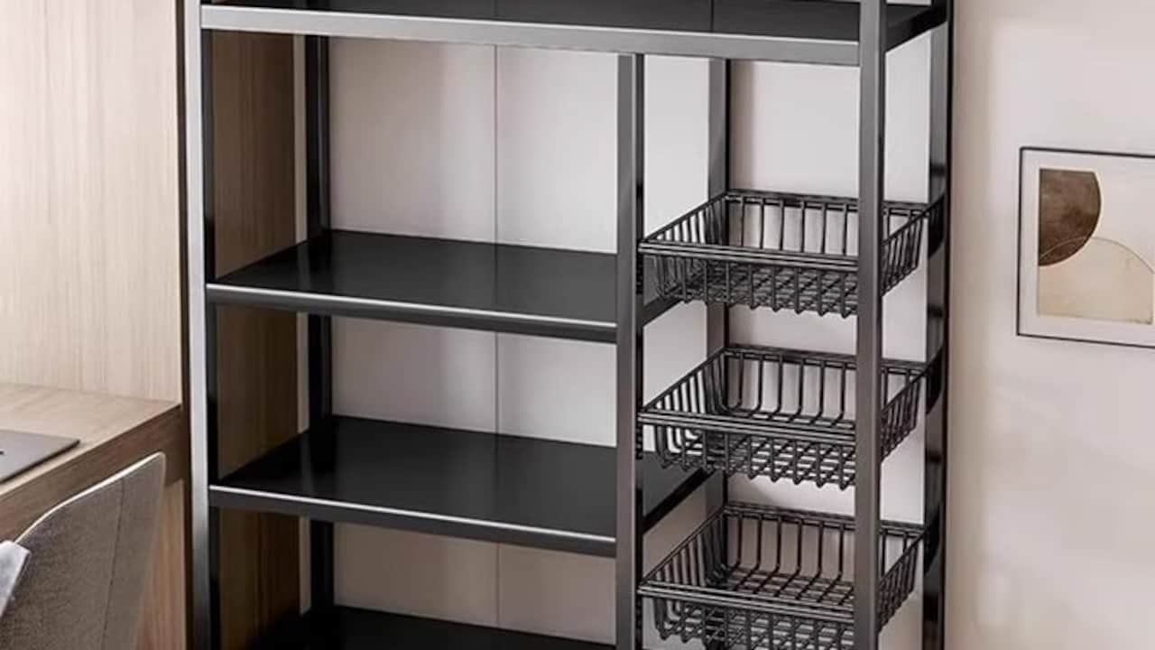 How To Stop Fridge And Pantry Clutter With Stackable Containers and Racks