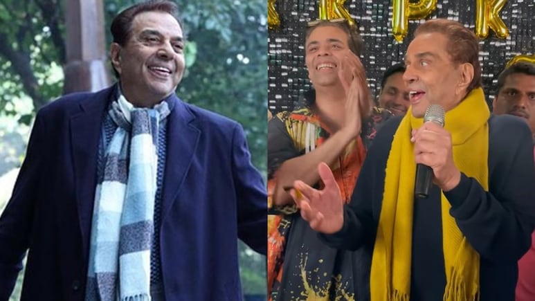 Viral Again: Dharmendra's Speech From <i>Rocky Aur Rani Kii Prem Kahaani</i> Wrap-Up Party Wins Over The Internet