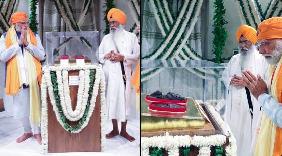 सिख गुरुओं की महान शिक्षाएं समस्त मानव जाति को प्रेरित करती हैं...पटना साहिब में मत्था टेकने पर पीएम मोदी