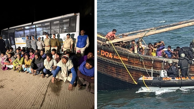 कोस्टगार्ड ने 79 बांग्लादेशी पकड़े, भारतीय जलक्षेत्र में अवैध प्रवेश पर तीन नौकाएं भी पकड़ीं