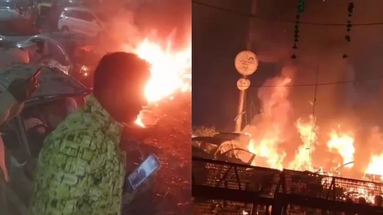 Delhi Blast: "माझा भाऊ..माझा भाऊ...", लाल किल्ल्याजवळ कसा झाला स्फोट? प्रत्यक्षदर्शीनं रडत रडत सगळंच सांगितलं