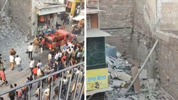 जोधपुर: 27 नवंबर को घर में थी शादी, 3 मंजिला मकान की दीवार गिरी; मौके पर पहुंचे पूर्व CM गहलोत