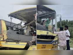 10 Killed, 20 Injured After 2 Passenger Buses Collide In Tamil Nadu